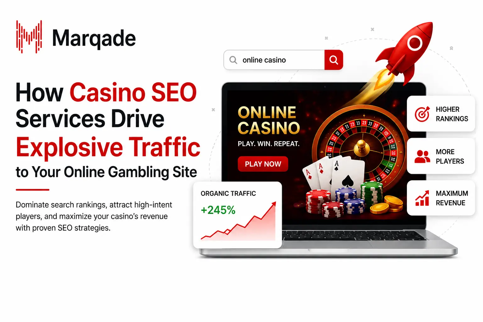 How Casino SEO Services Drive Explosive Traffic to Your Online Gambling Site