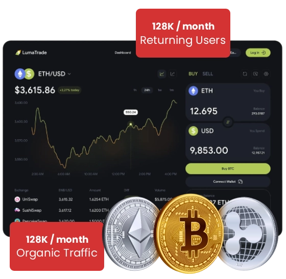 SEO service for crypto wallet