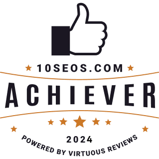 Top Rated SEO Company — 10SEOS Achiever 2024