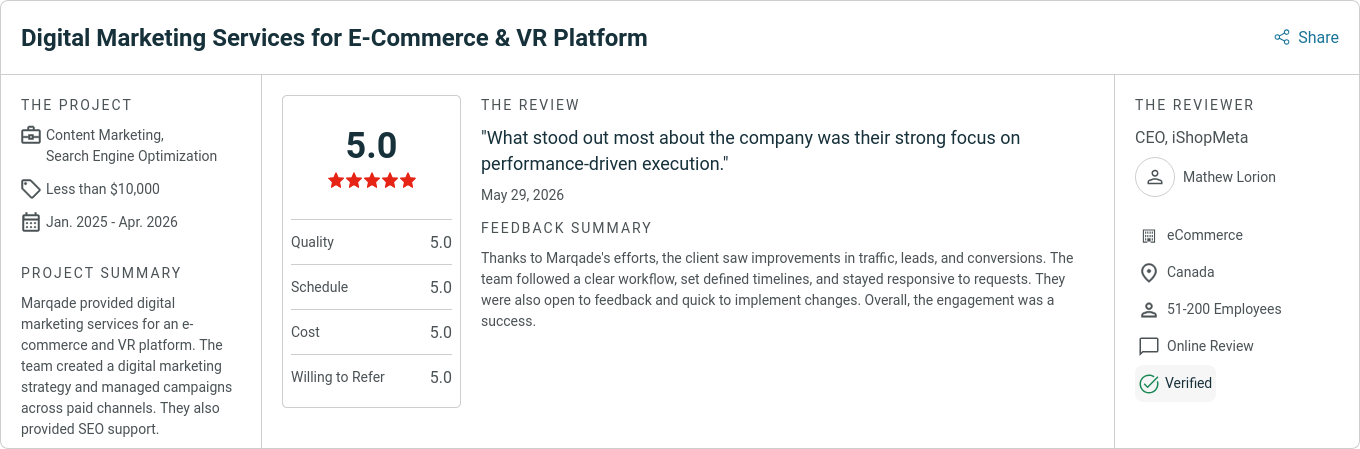 Mathew-Lorion-Client-review-1