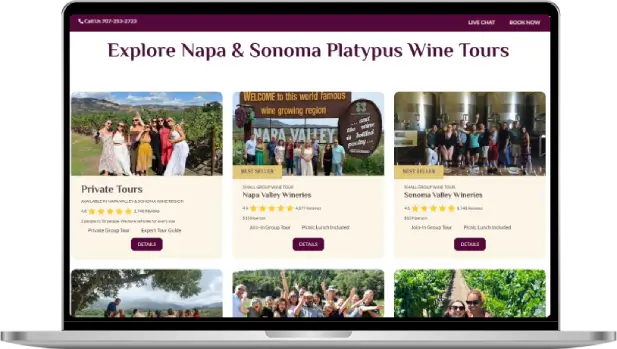 About Platypus Wine Tours