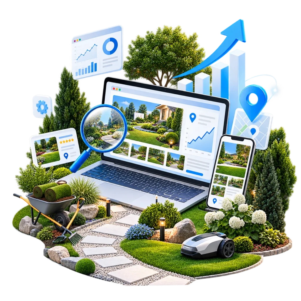 Landscaping SEO Services Banner